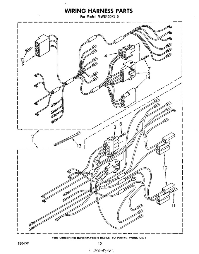 Diagram for MW8400XL0