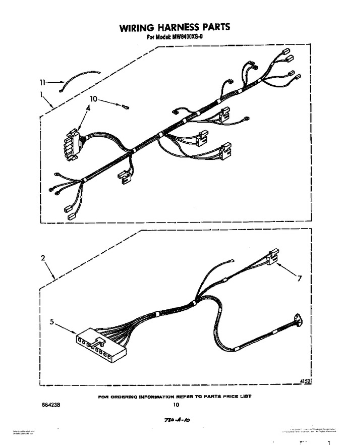 Diagram for MW8400XS0