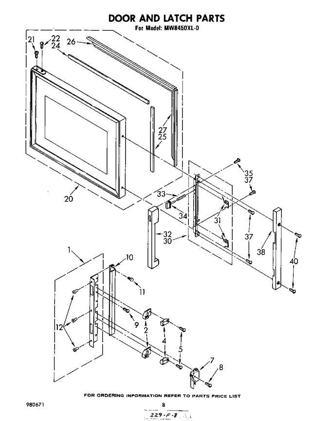 Diagram for MW8450XL0