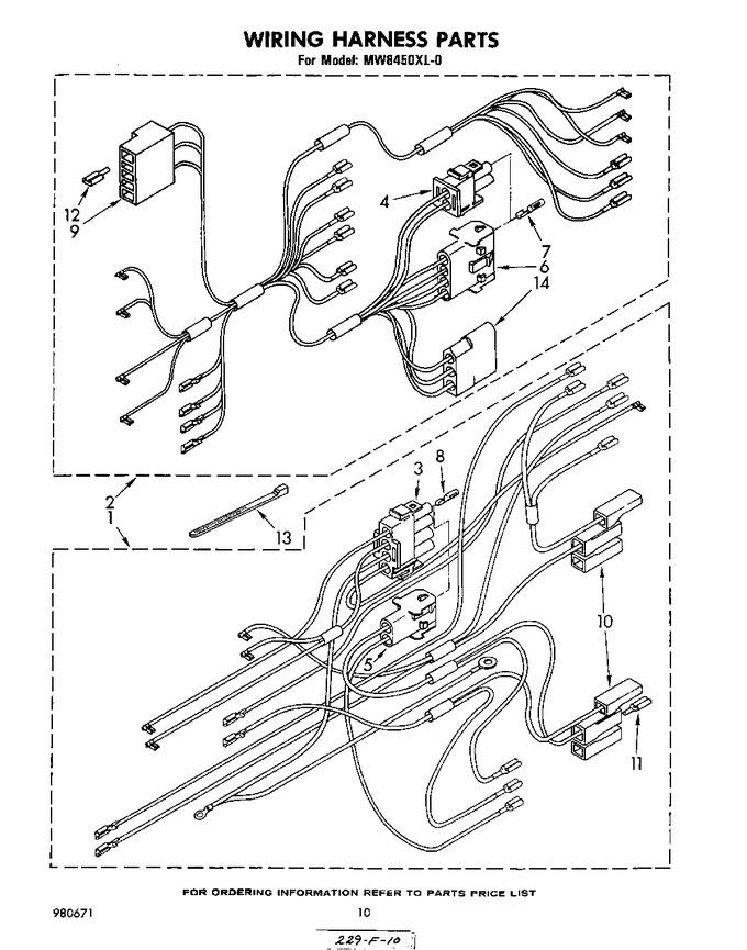 Diagram for MW8450XL0
