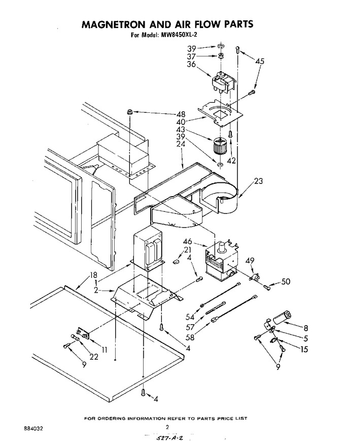 Diagram for MW8450XL2