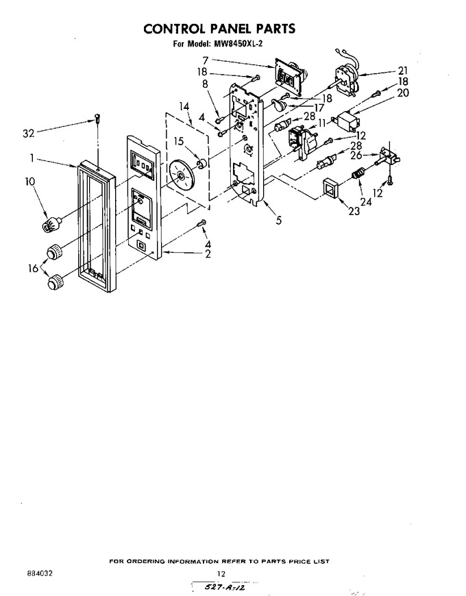 Diagram for MW8450XL2