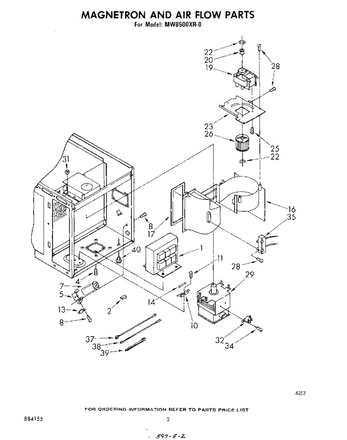 Diagram for MW8500XR0