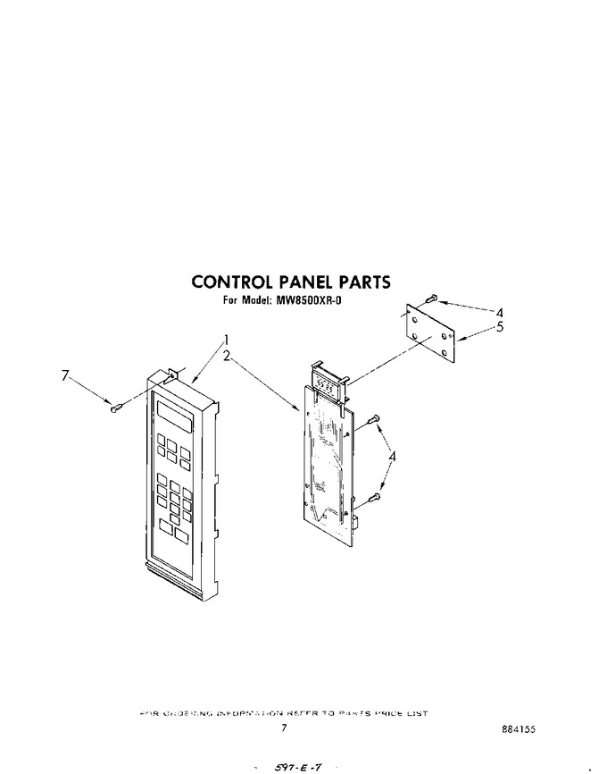 Diagram for MW8500XR0