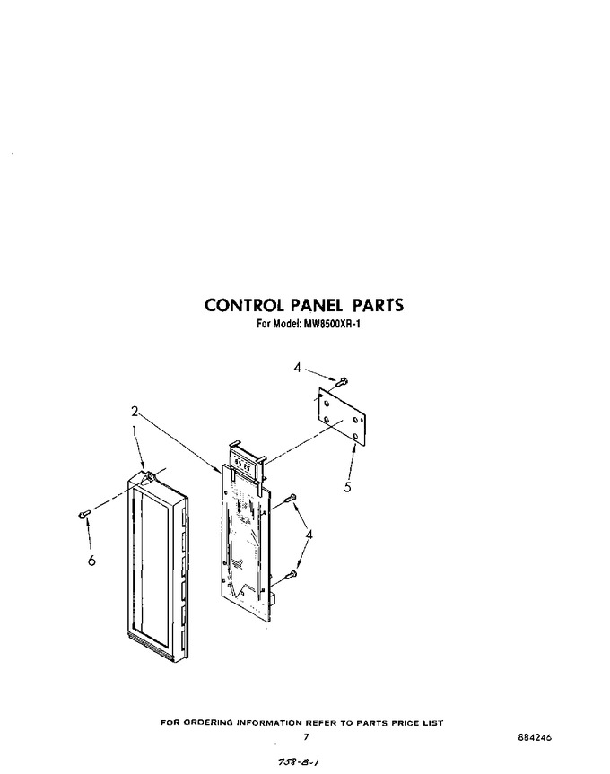 Diagram for MW8500XR1