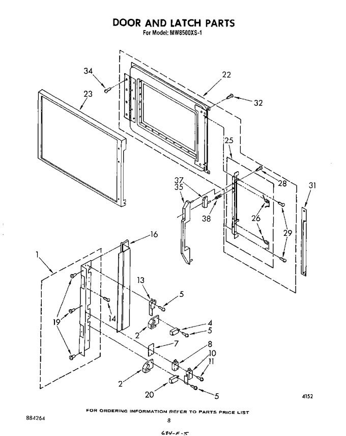 Diagram for MW8500XS1