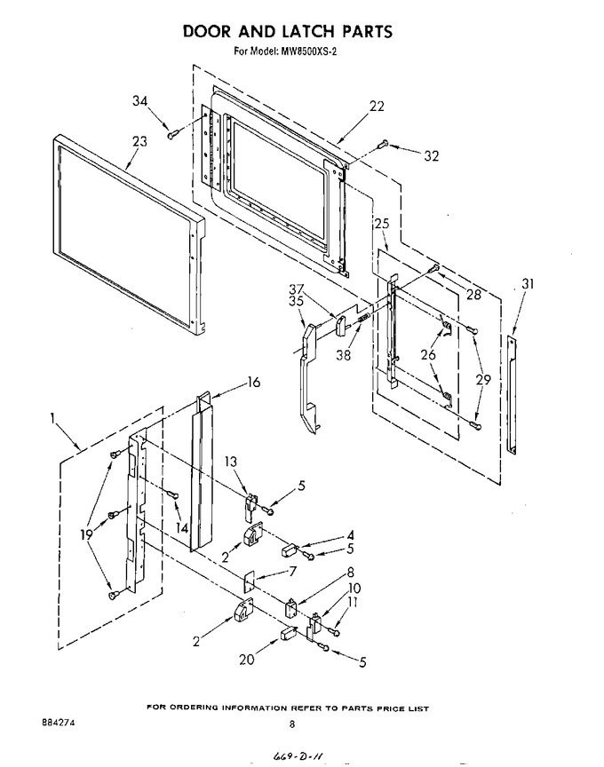 Diagram for MW8500XS2