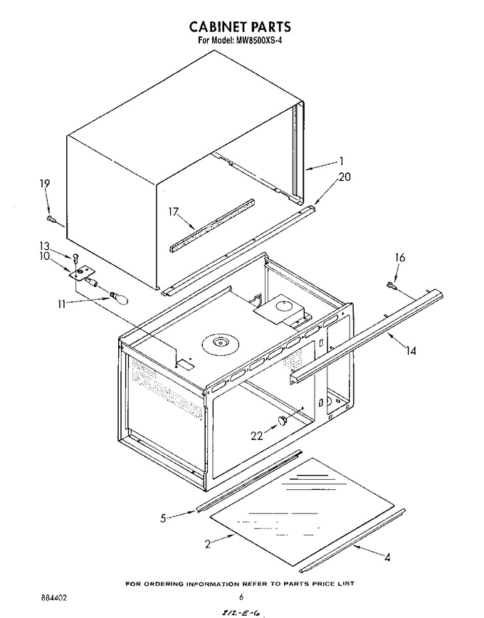 Diagram for MW8500XS4