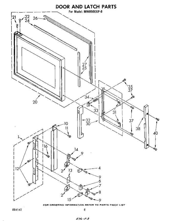 Diagram for MW850EXP0
