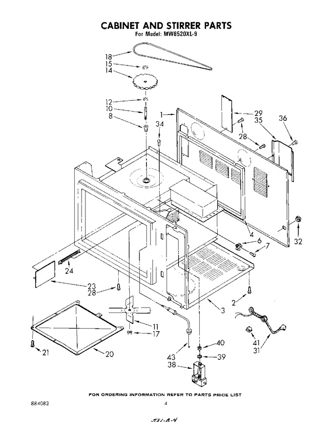Diagram for MW8520XL9