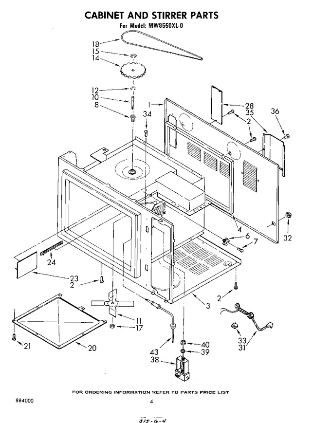 Diagram for MW8550XL0