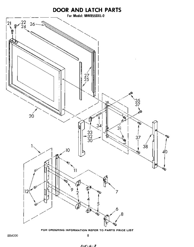 Diagram for MW8550XL0