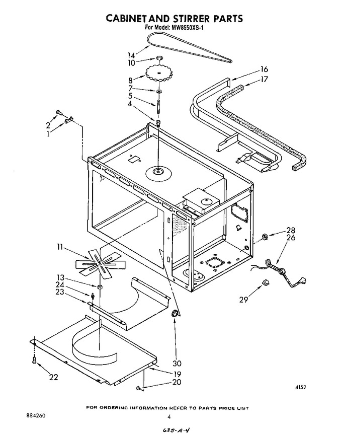 Diagram for MW8550XS1