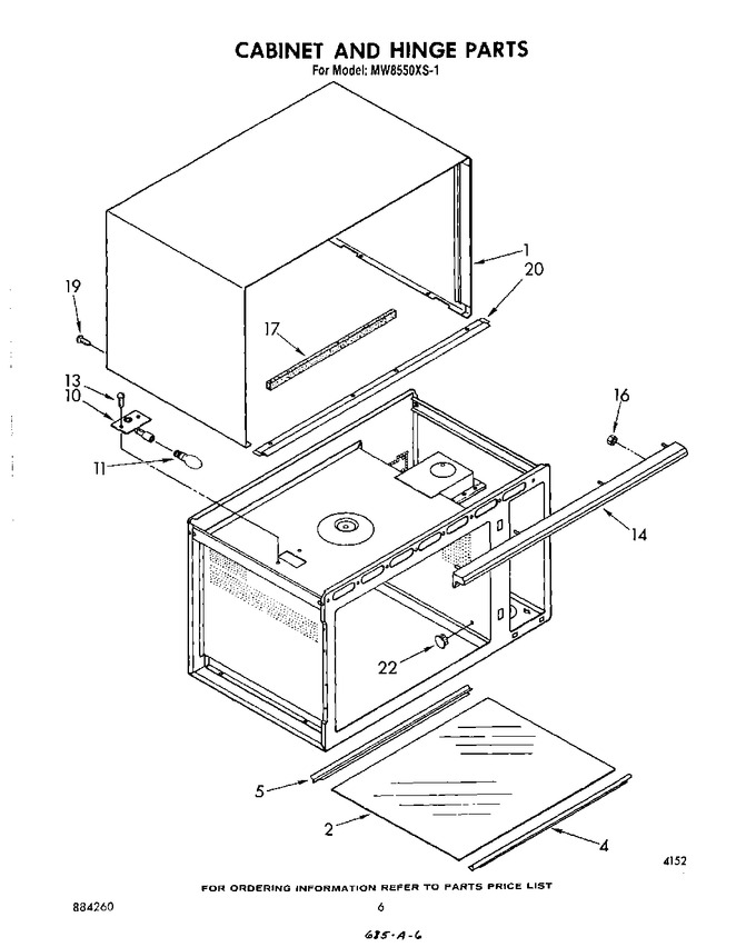 Diagram for MW8550XS1