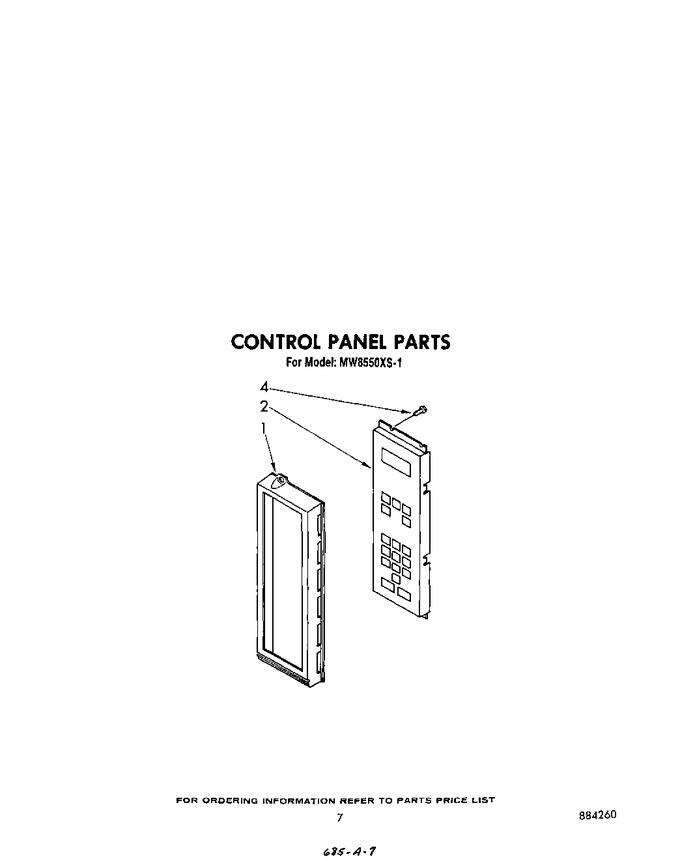 Diagram for MW8550XS1