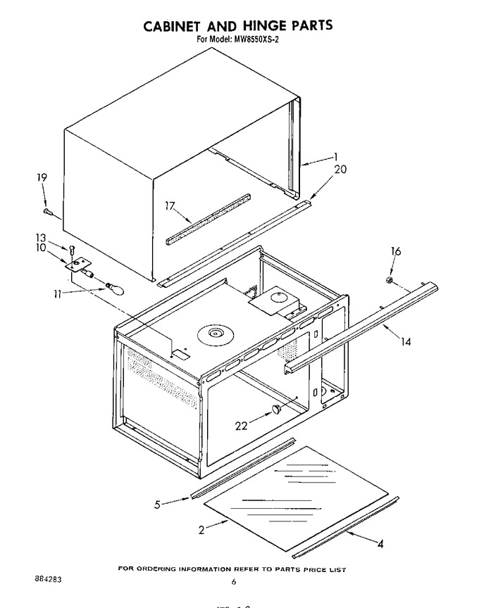 Diagram for MW8550XS2
