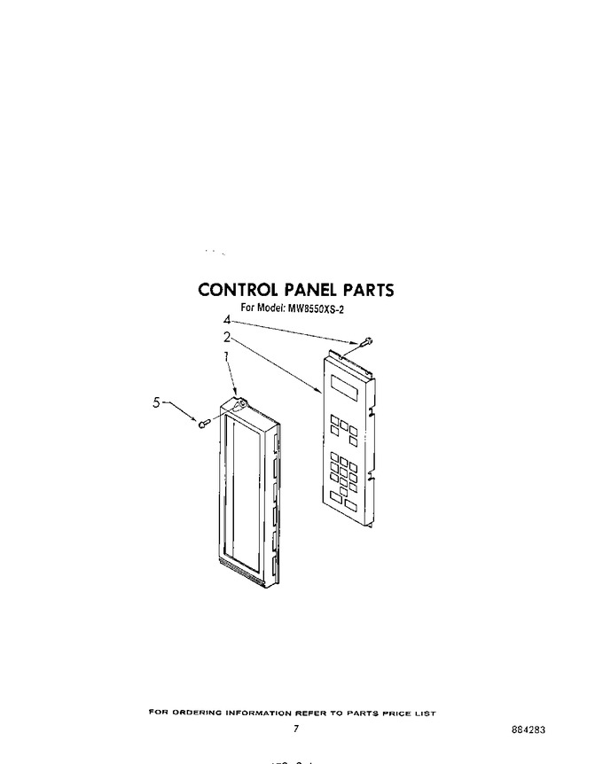 Diagram for MW8550XS2