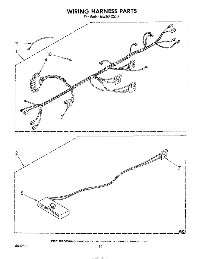 Diagram for MW8550XS2