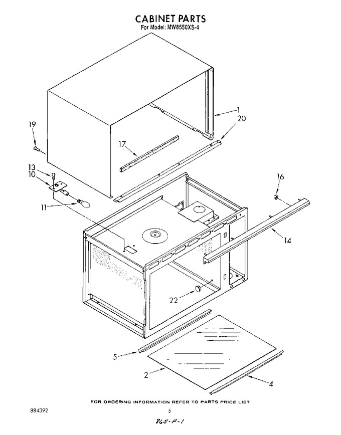 Diagram for MW8550XS4