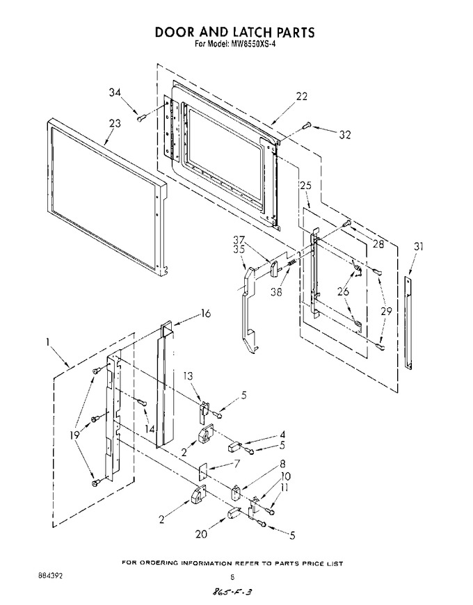 Diagram for MW8550XS4
