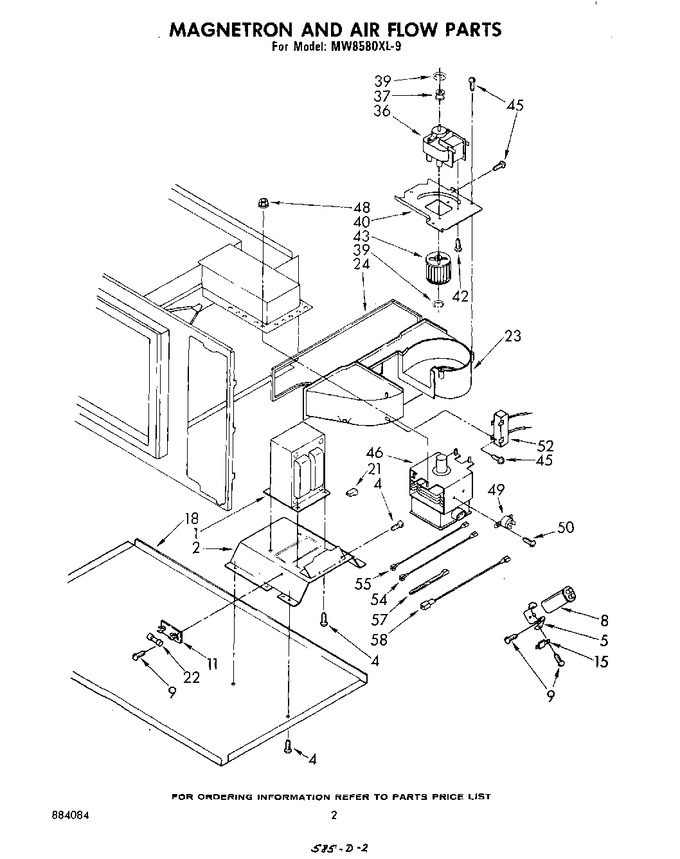 Diagram for MW8580XL9