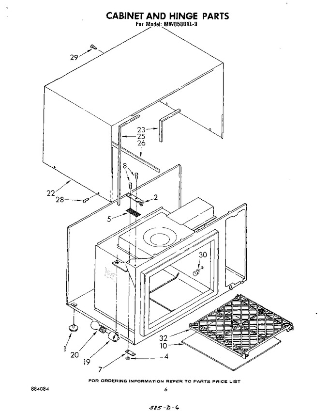 Diagram for MW8580XL9