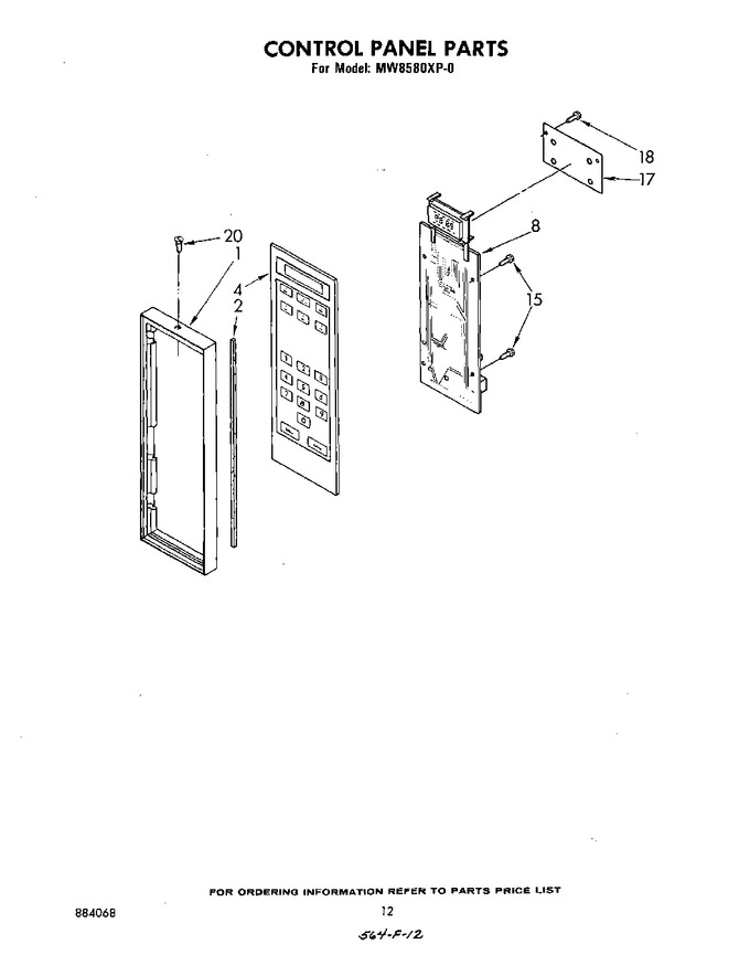 Diagram for MW8580XP0