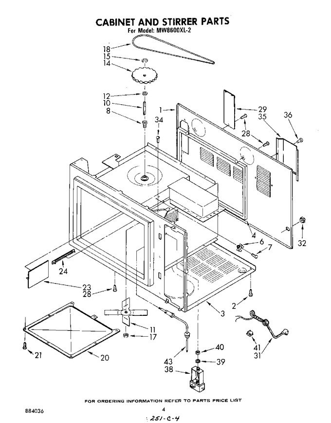 Diagram for MW8600XL2