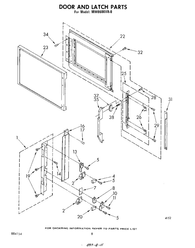 Diagram for MW8600XR0