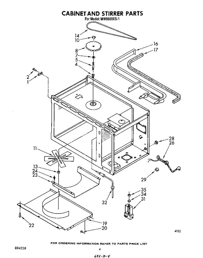 Diagram for MW8600XS1