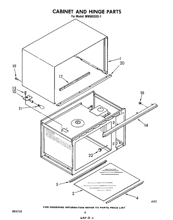 Diagram for MW8600XS1