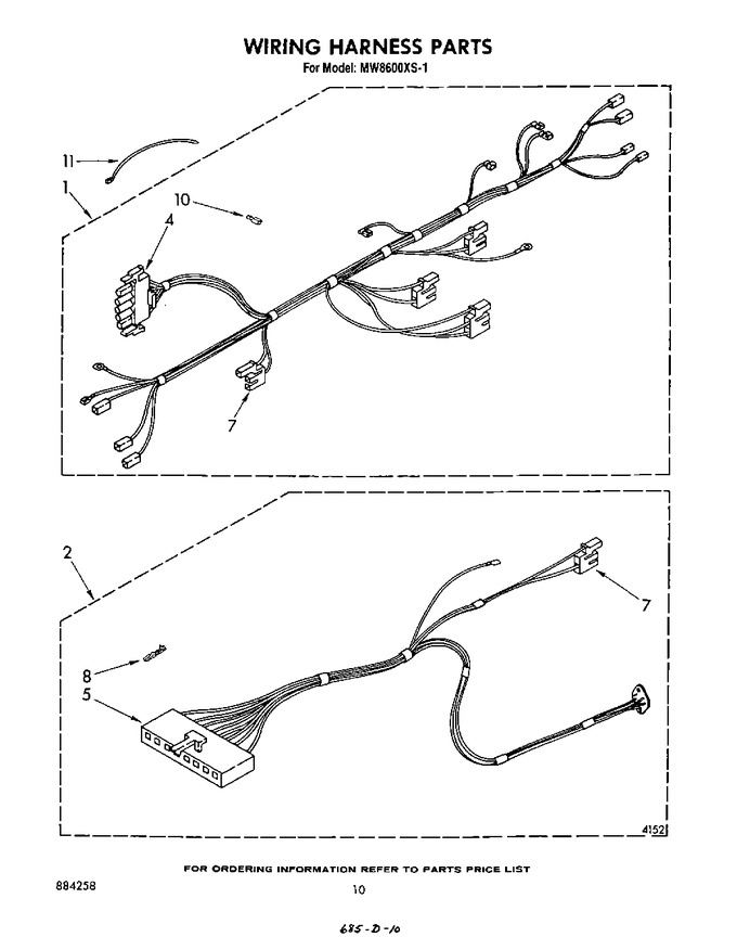 Diagram for MW8600XS1
