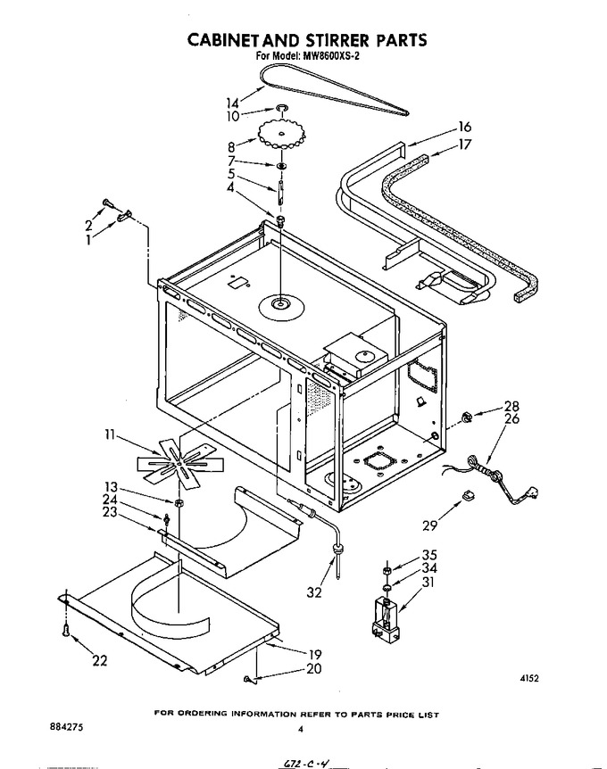Diagram for MW8600XS2