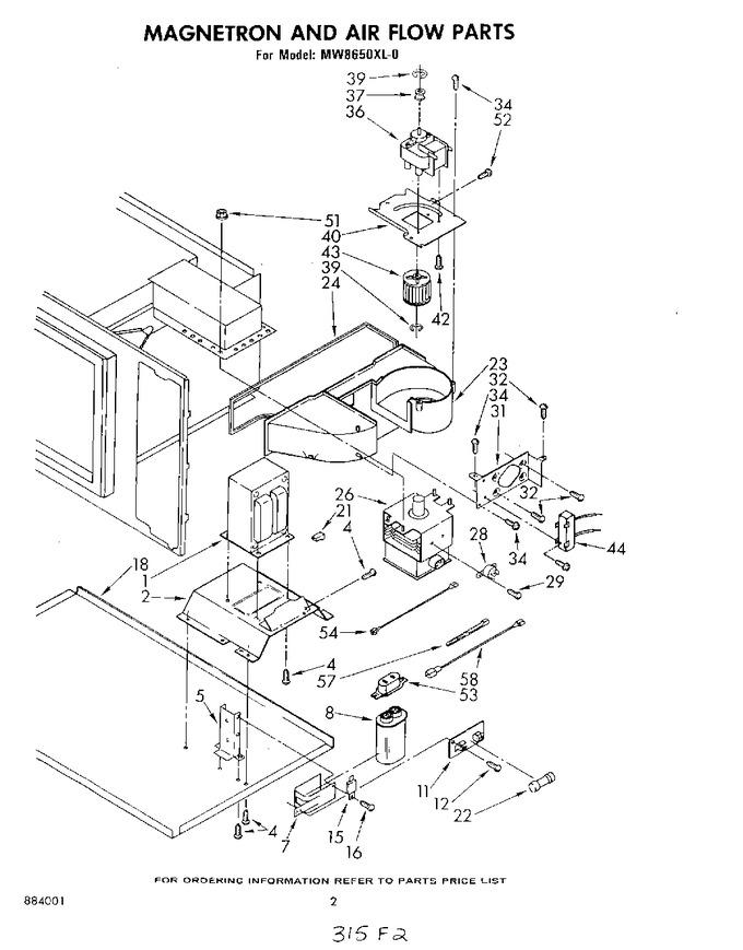 Diagram for MW8650XL0