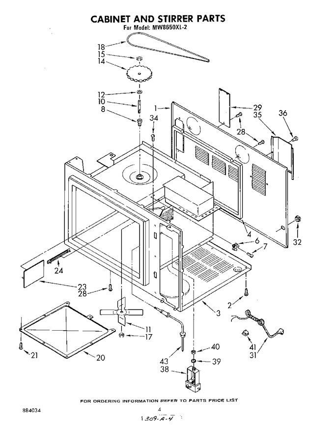 Diagram for MW8650XL2