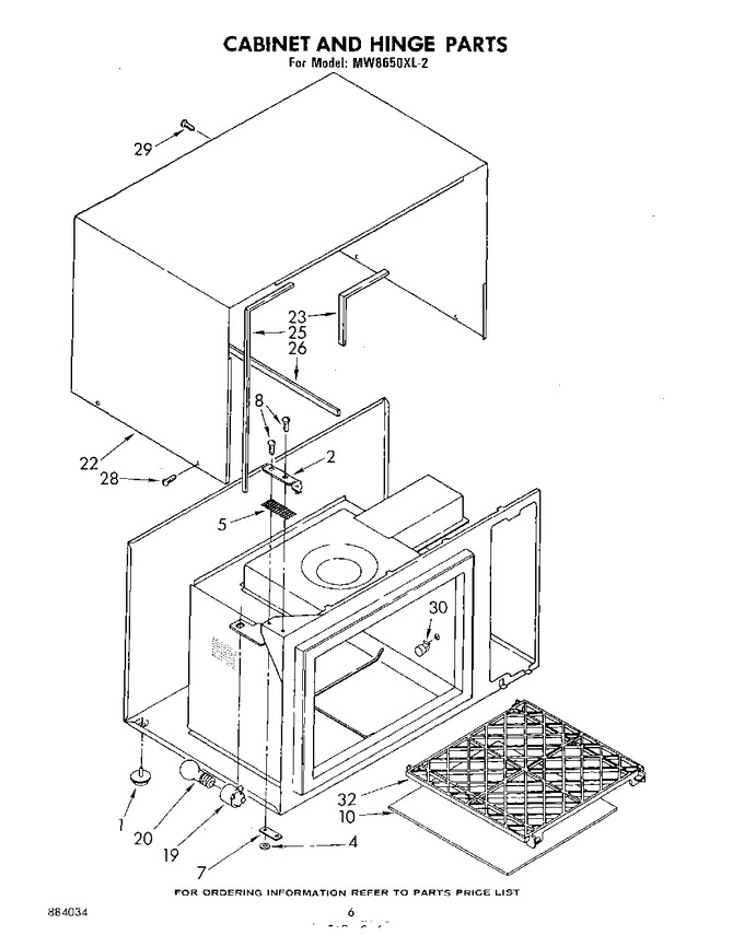 Diagram for MW8650XL2