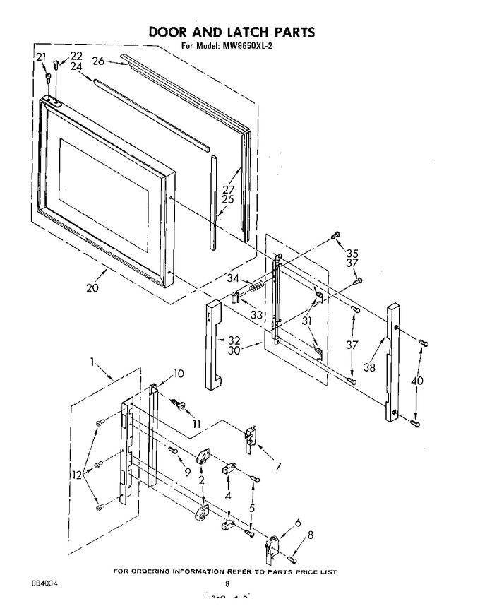 Diagram for MW8650XL2