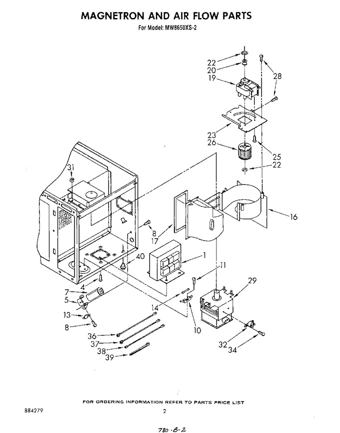 Diagram for MW8650XS2