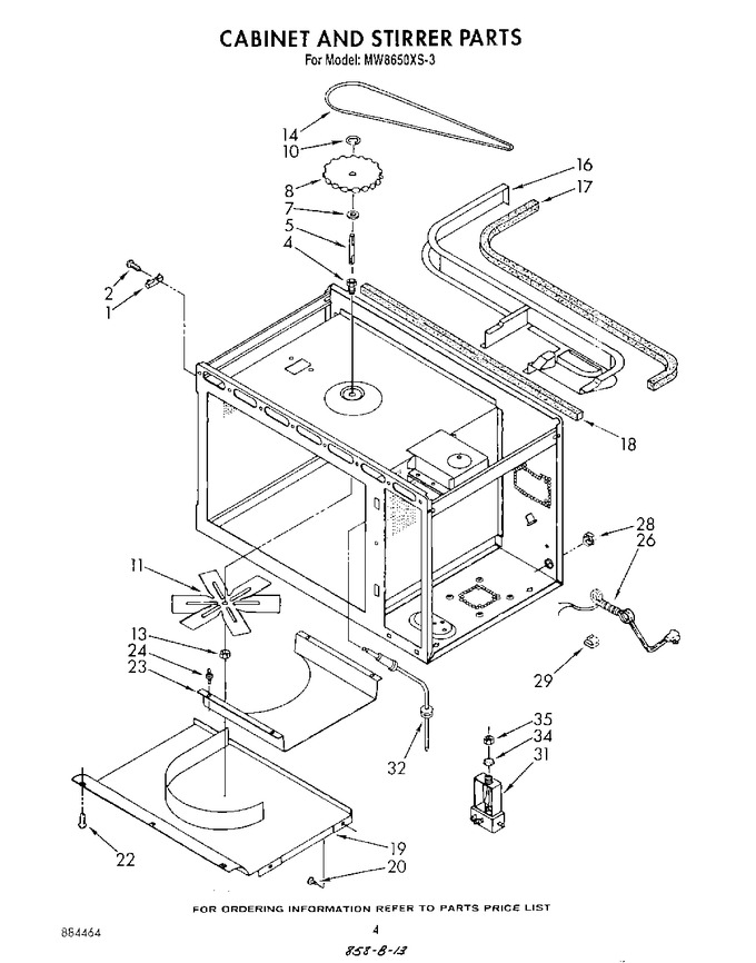 Diagram for MW8650XS3