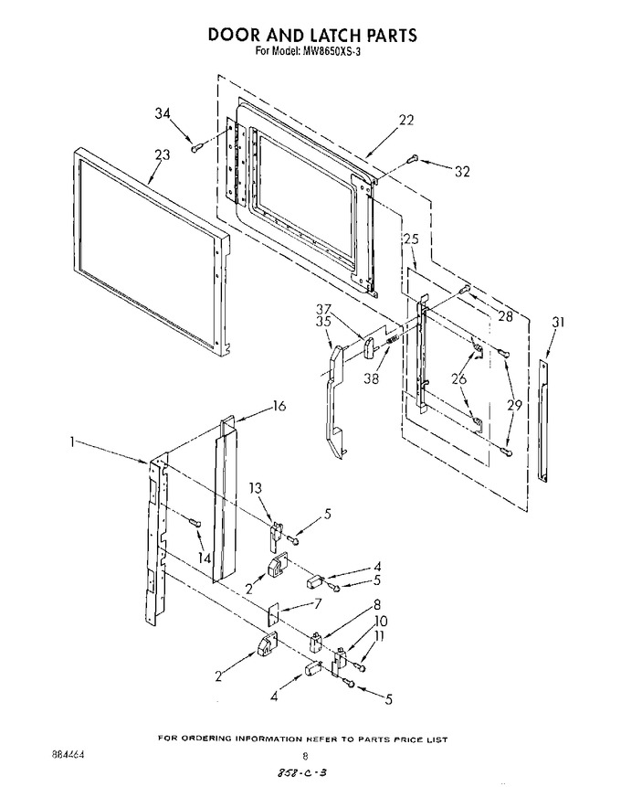 Diagram for MW8650XS3