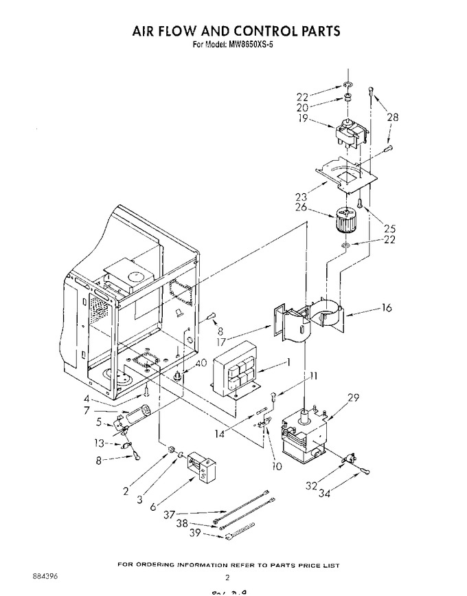Diagram for MW8650XS5