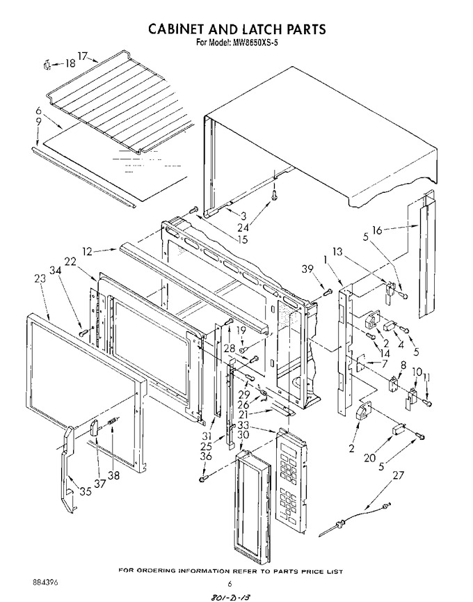 Diagram for MW8650XS5
