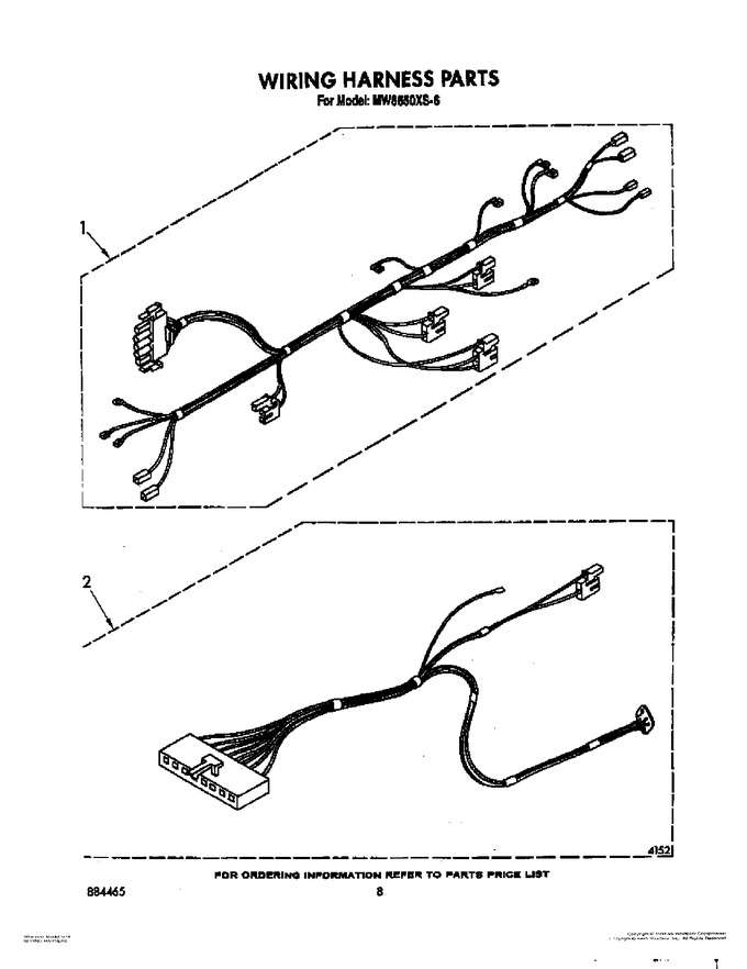 Diagram for MW8650XS6