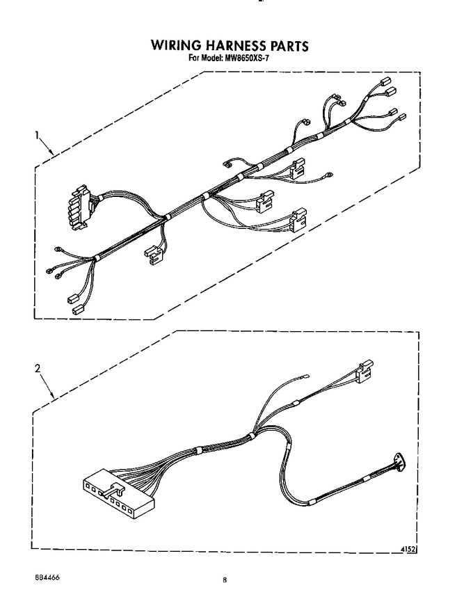 Diagram for MW8650XS7