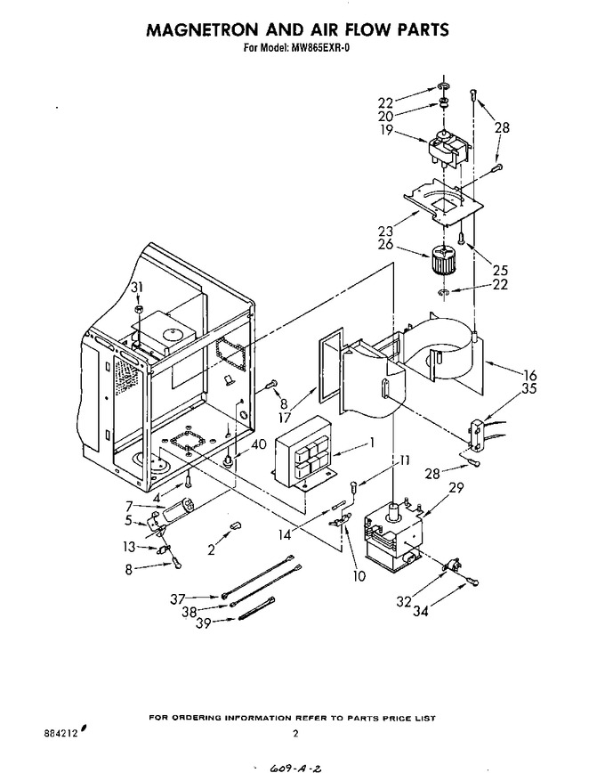 Diagram for MW865EXR0