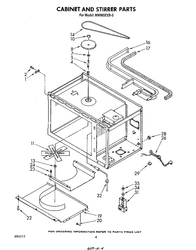 Diagram for MW865EXR0