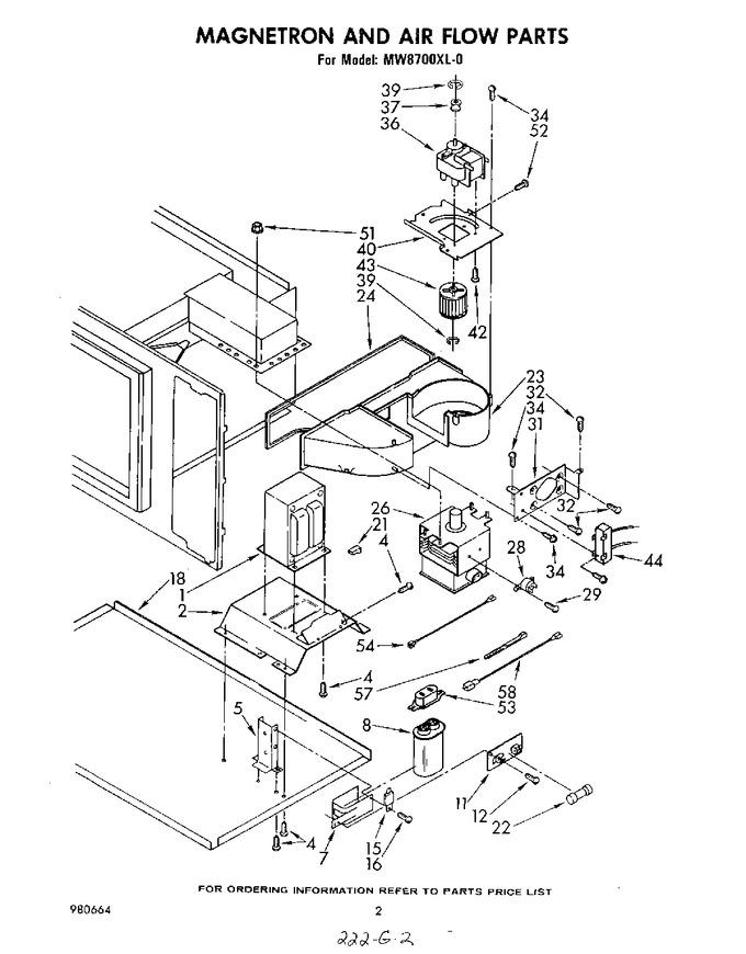 Diagram for MW8700XL0