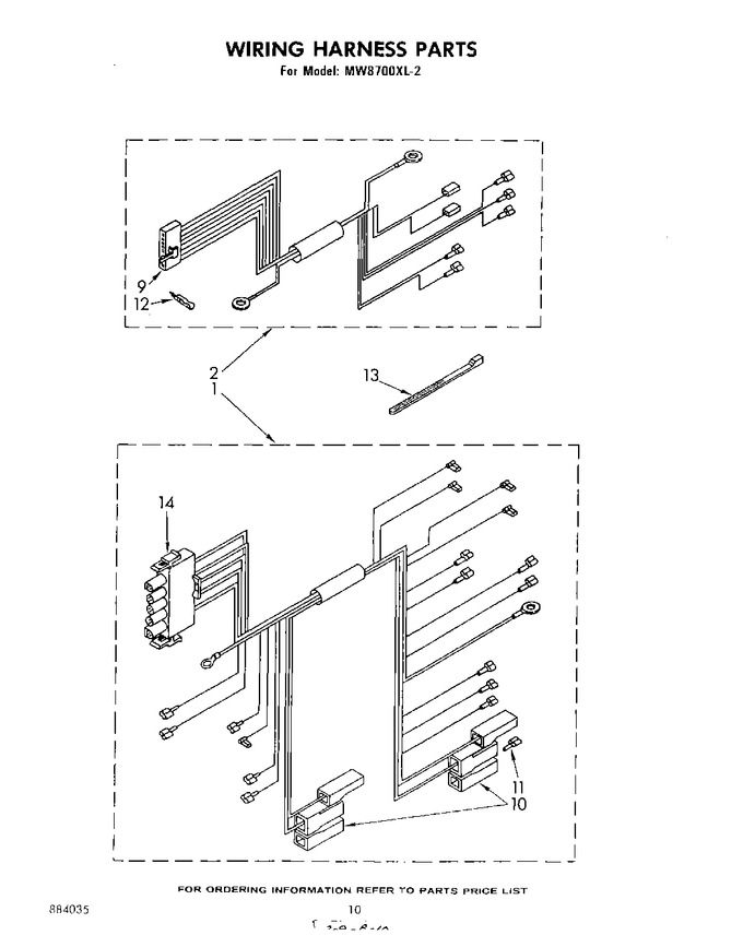 Diagram for MW8700XL2