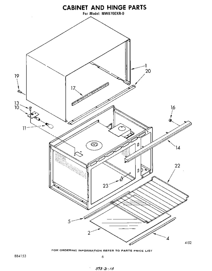 Diagram for MW8700XR0