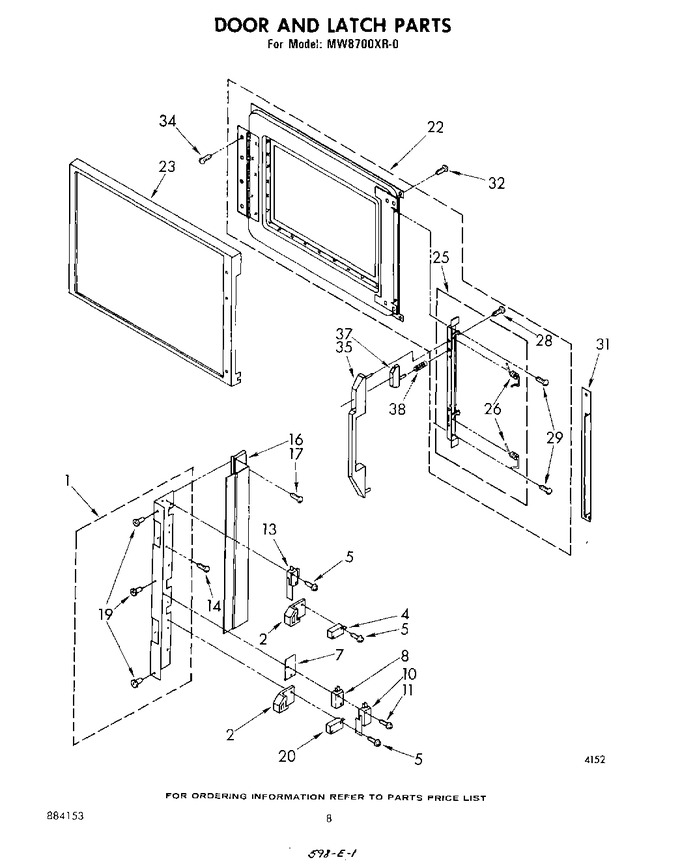 Diagram for MW8700XR0